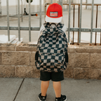 Grunge Grid Backpacks