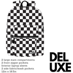 Strictly Wild Classic Checker Backpacks