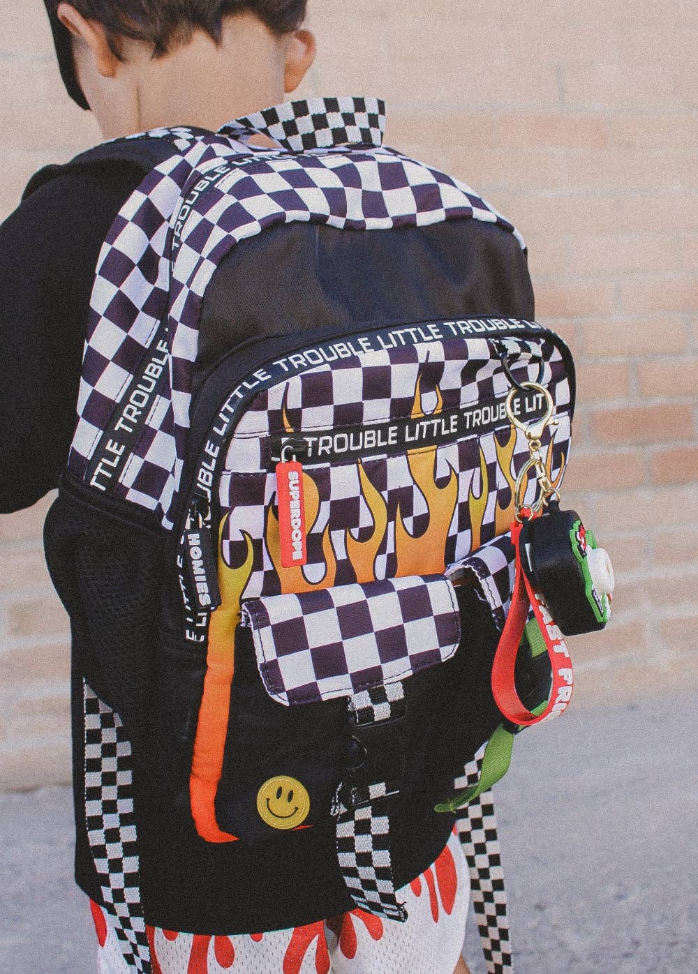 Little Trouble Fast Friends Backpack