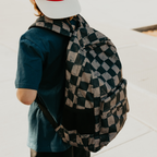Grunge Grid Backpacks