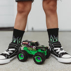 Kickin IT Up Graveyard Burnout Socks