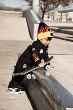 Kickin It Up Flame Beanie