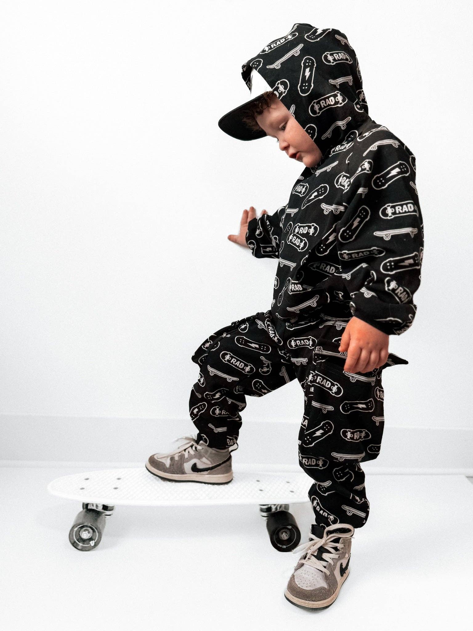 Lucky Panda Kids Cargo Jogger Set | Skater