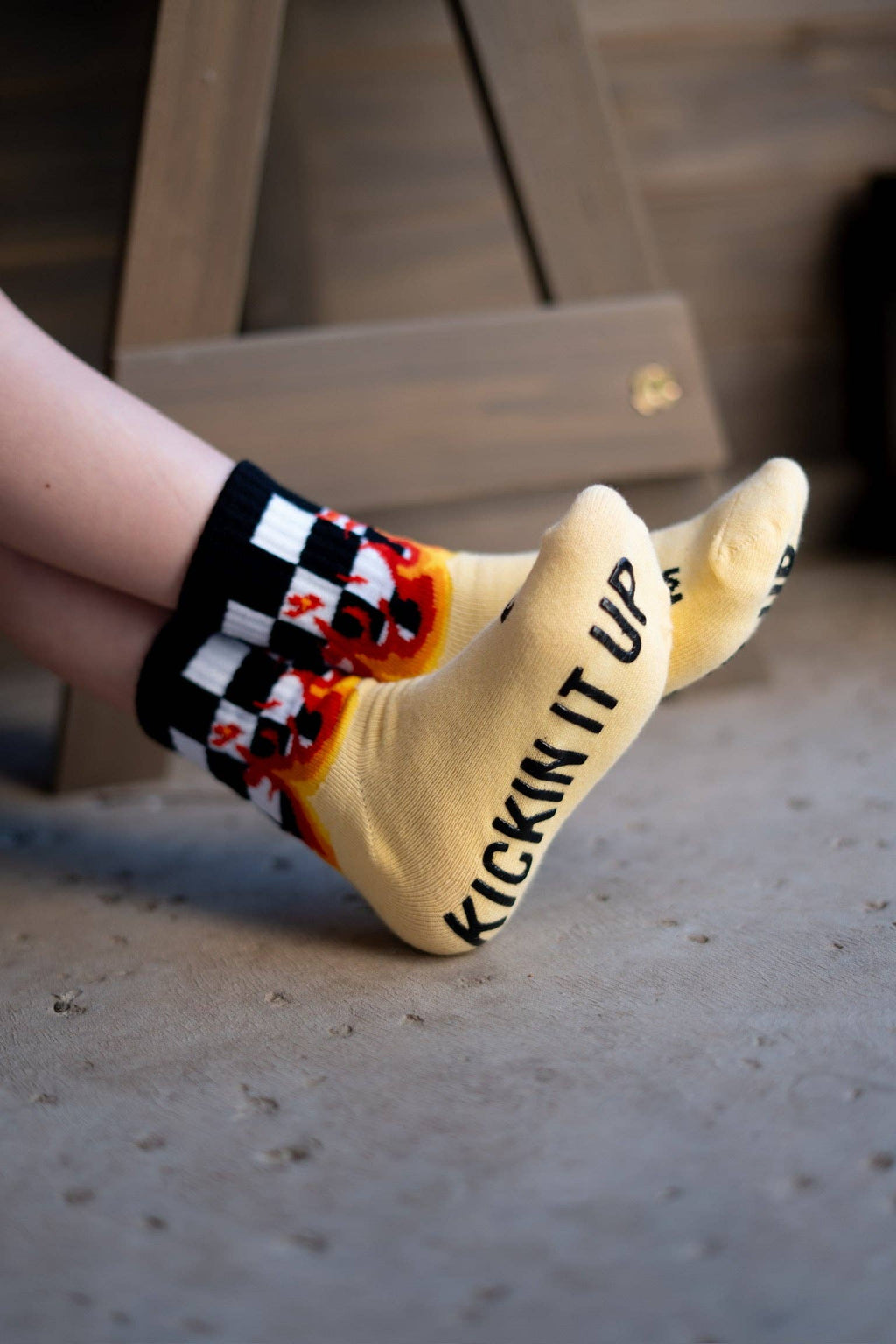 Kickin It Up Blaze Socks