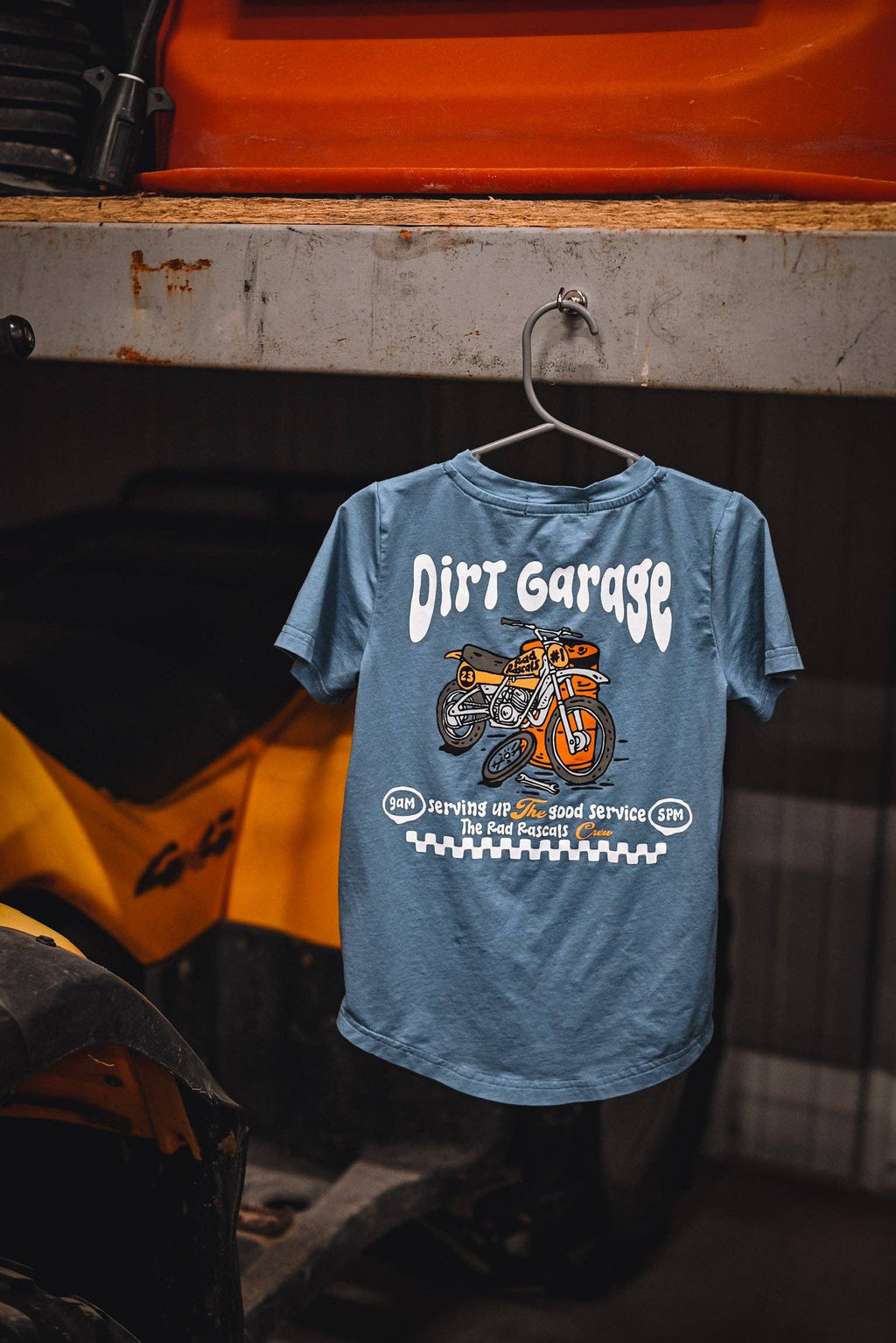 Rad Rascals Dirt Garage T-Shirt
