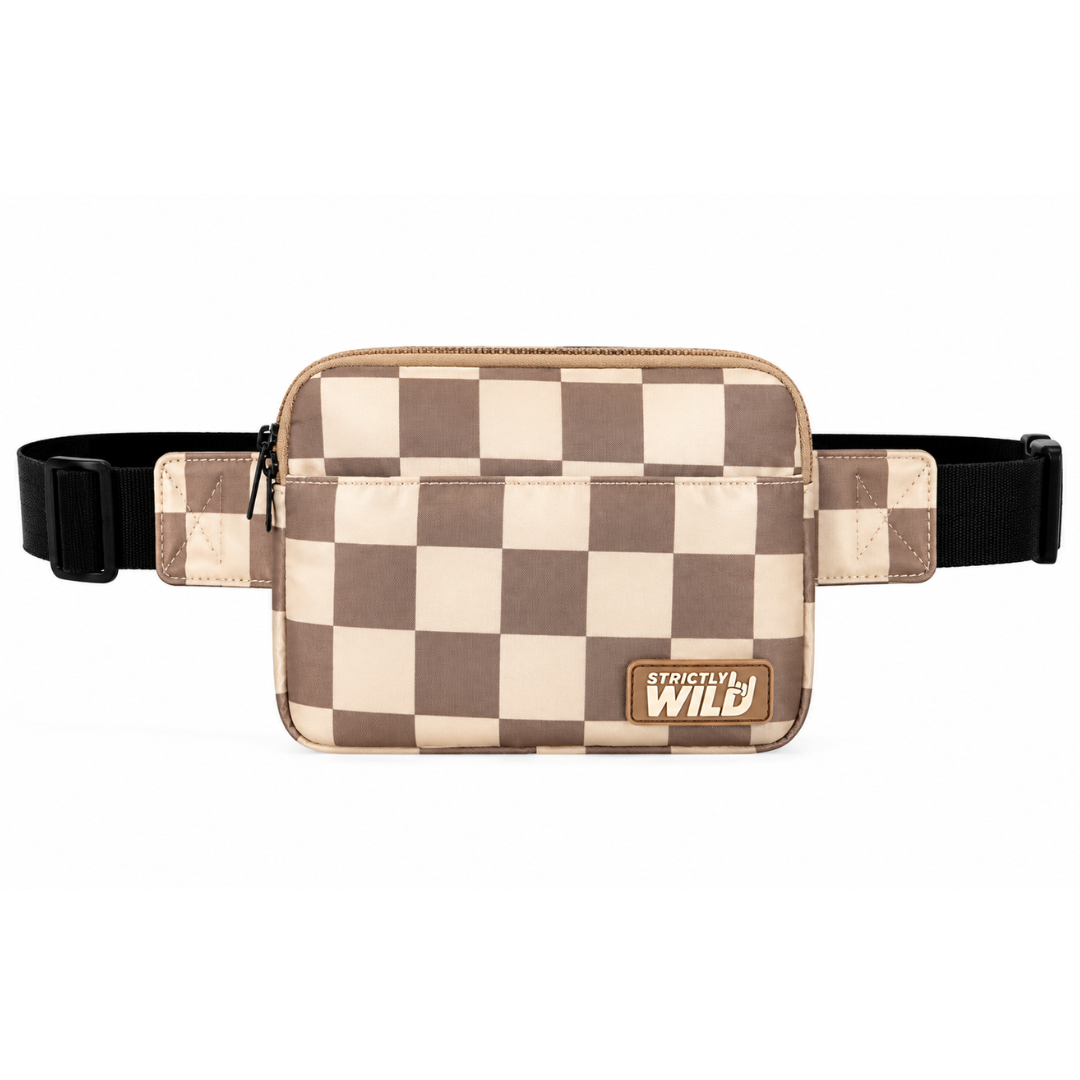Strictly Wild Desert Checker Cross Body Bag