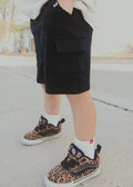 Little Trouble Everyday Black Cargo Shorts