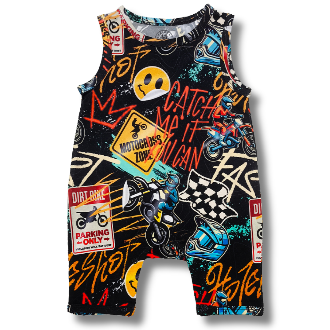 Strictly Wild Catch Me If You Can Romper