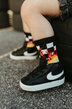 Kickin It Up Blaze Socks
