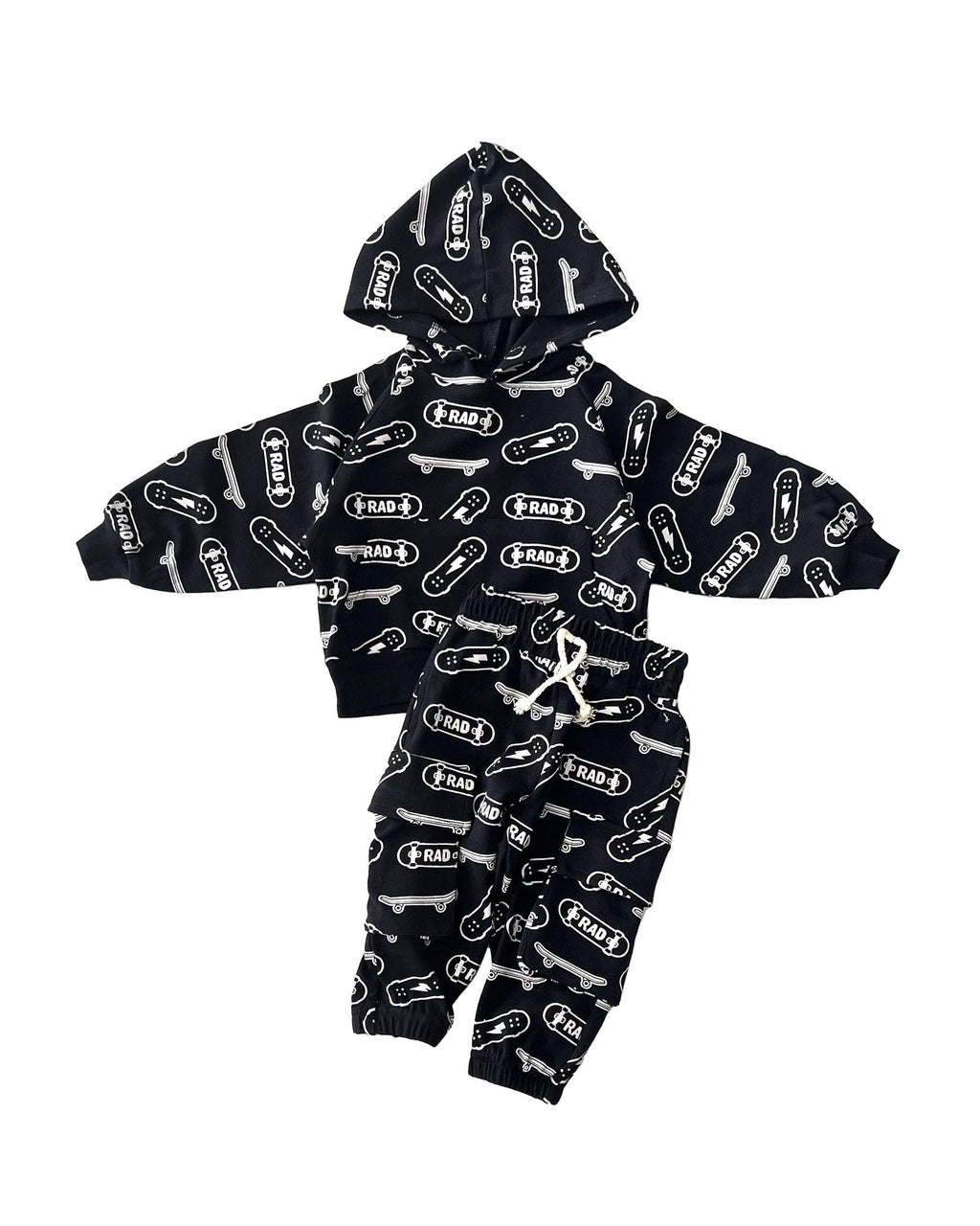 Lucky Panda Kids Cargo Jogger Set | Skater