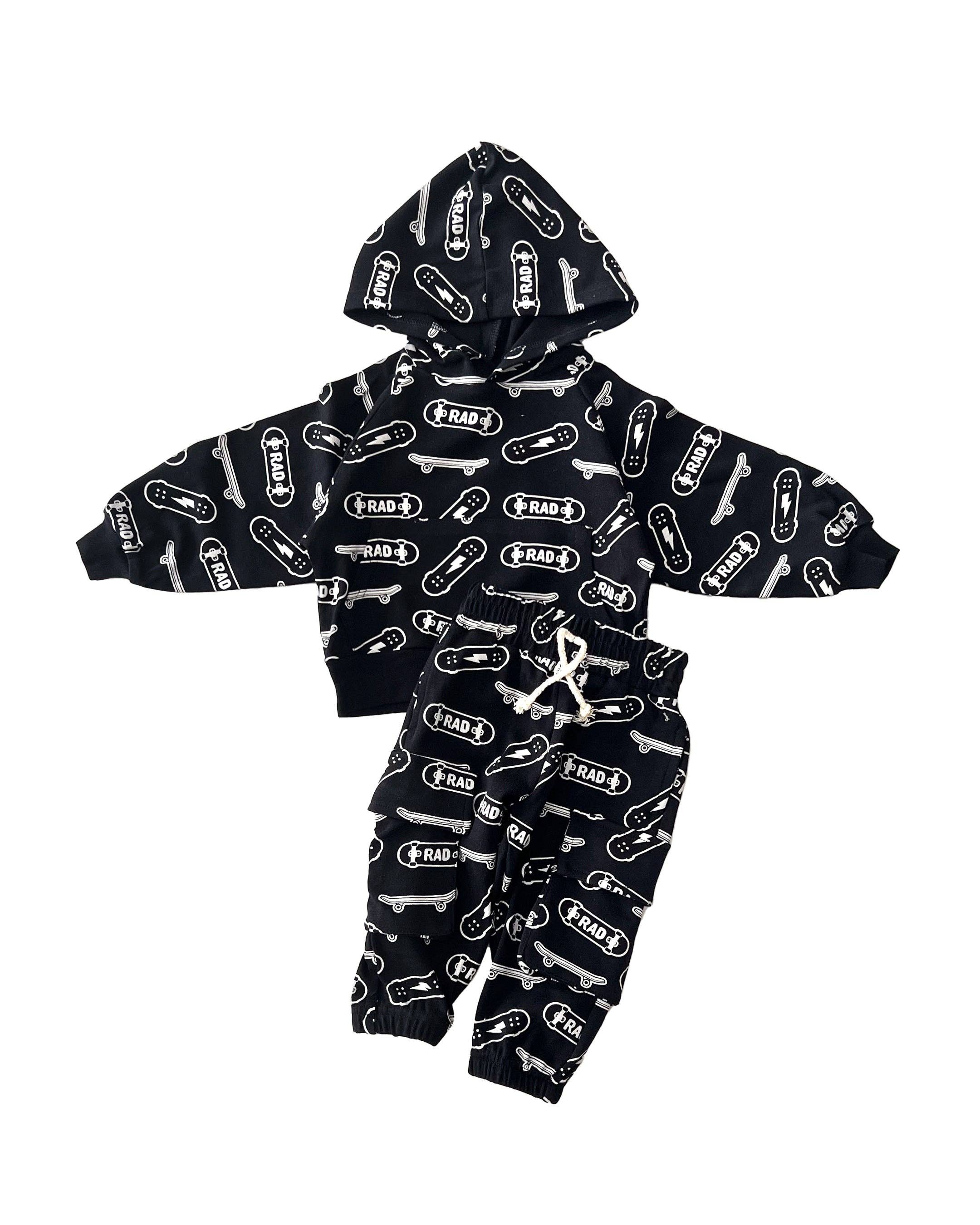 Lucky Panda Kids Cargo Jogger Set | Skater