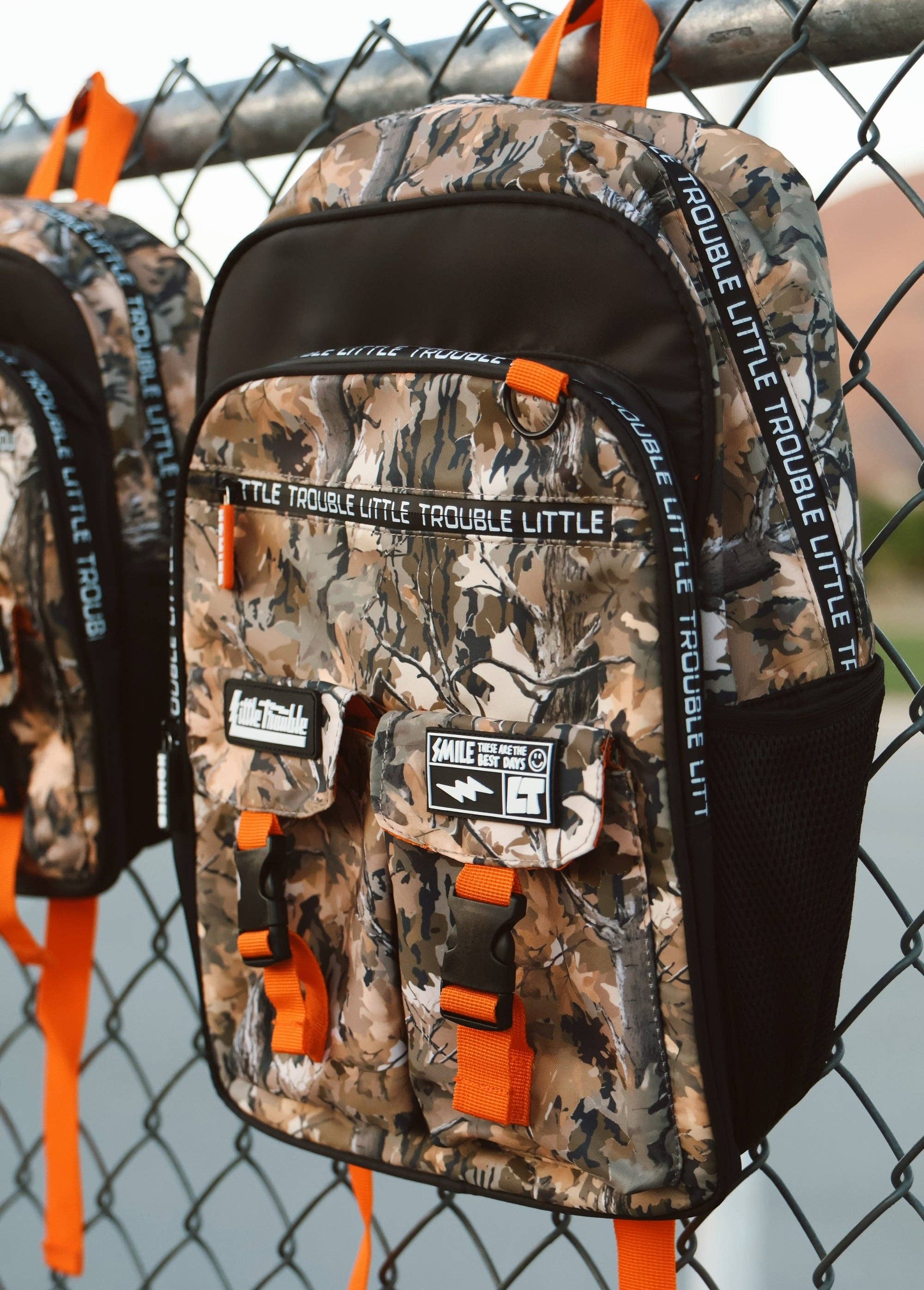 Little Trouble Brush Camo Backpack