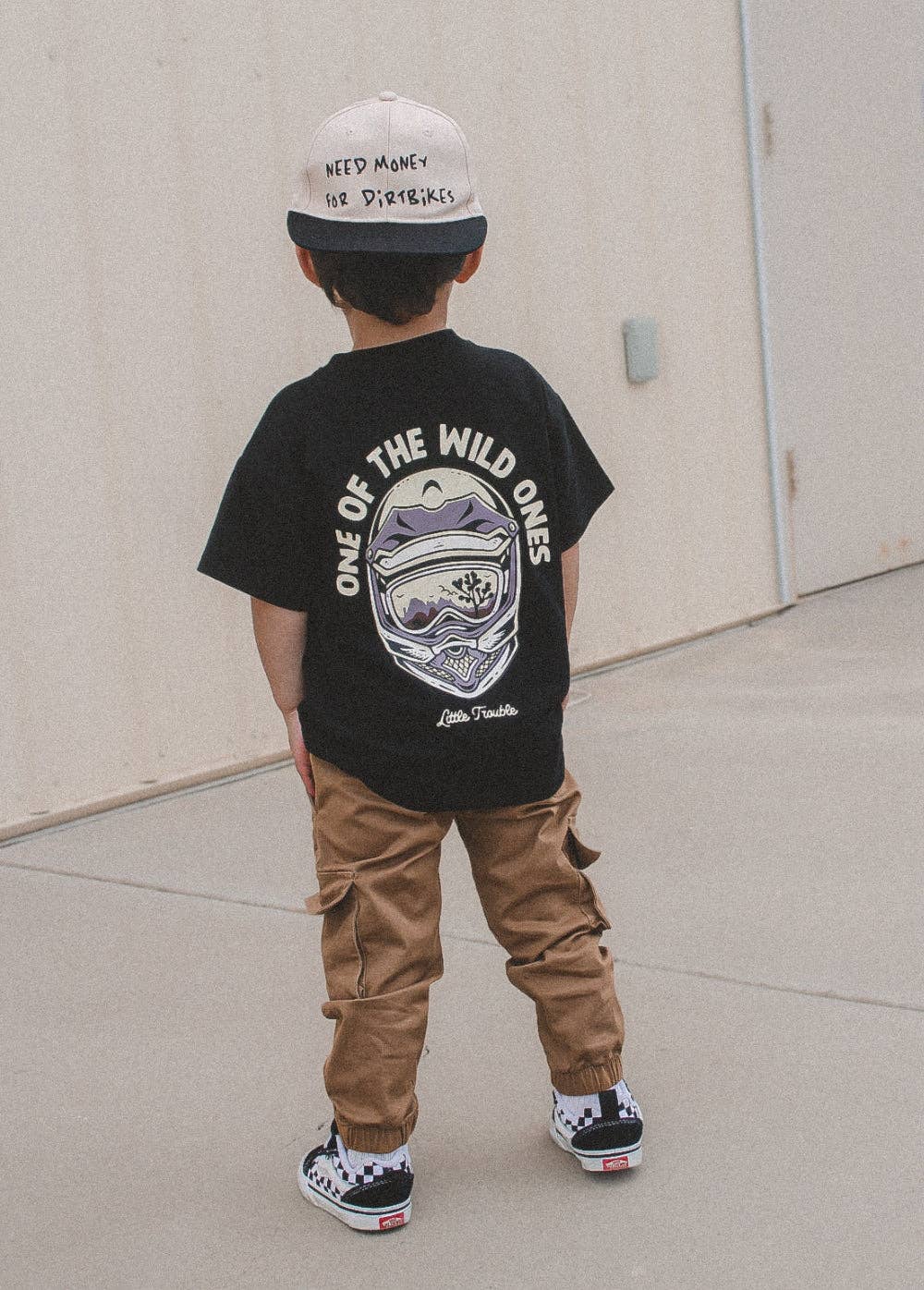 Little Trouble Khaki Cargos