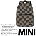 Grunge Grid Backpacks