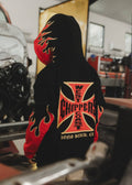 Little Trouble WCC Red Flame Hoodie