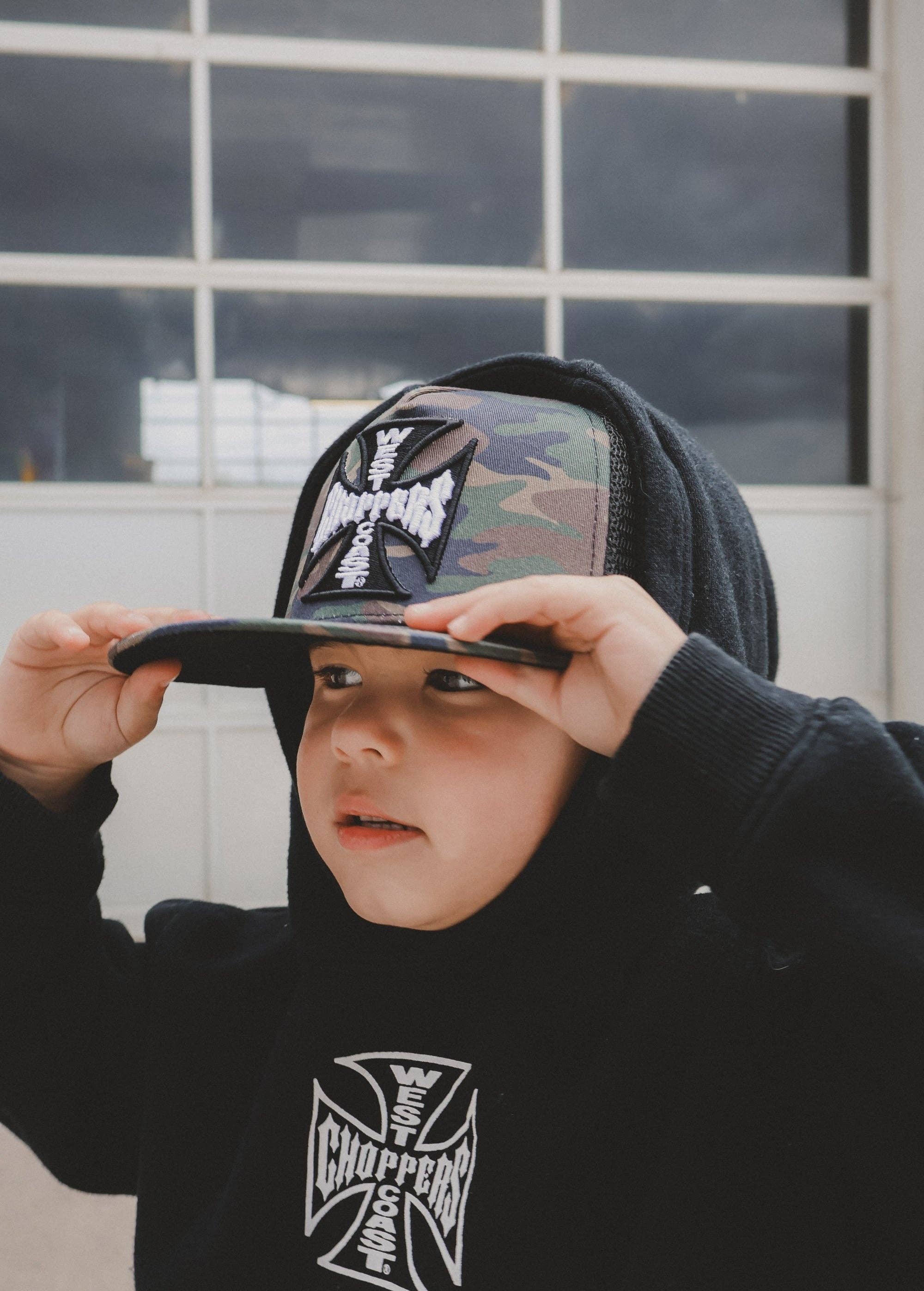 Little Trouble WCC Trucker Hat Camo