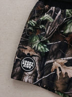 Lucky Panda Kids Swim Trunks  | Brown Camo