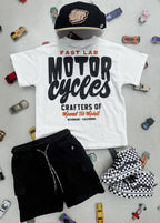 Little Trouble Everyday Black Cargo Shorts