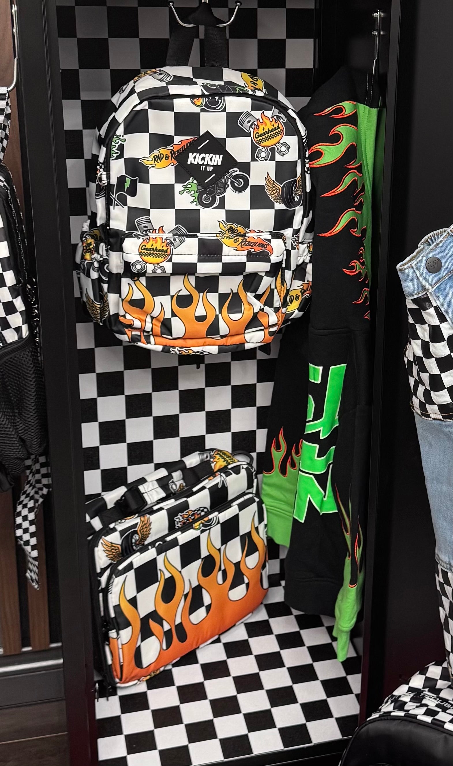 Kicking it Up Mid-Size Backpack