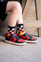 Kickin It Up Blaze Socks