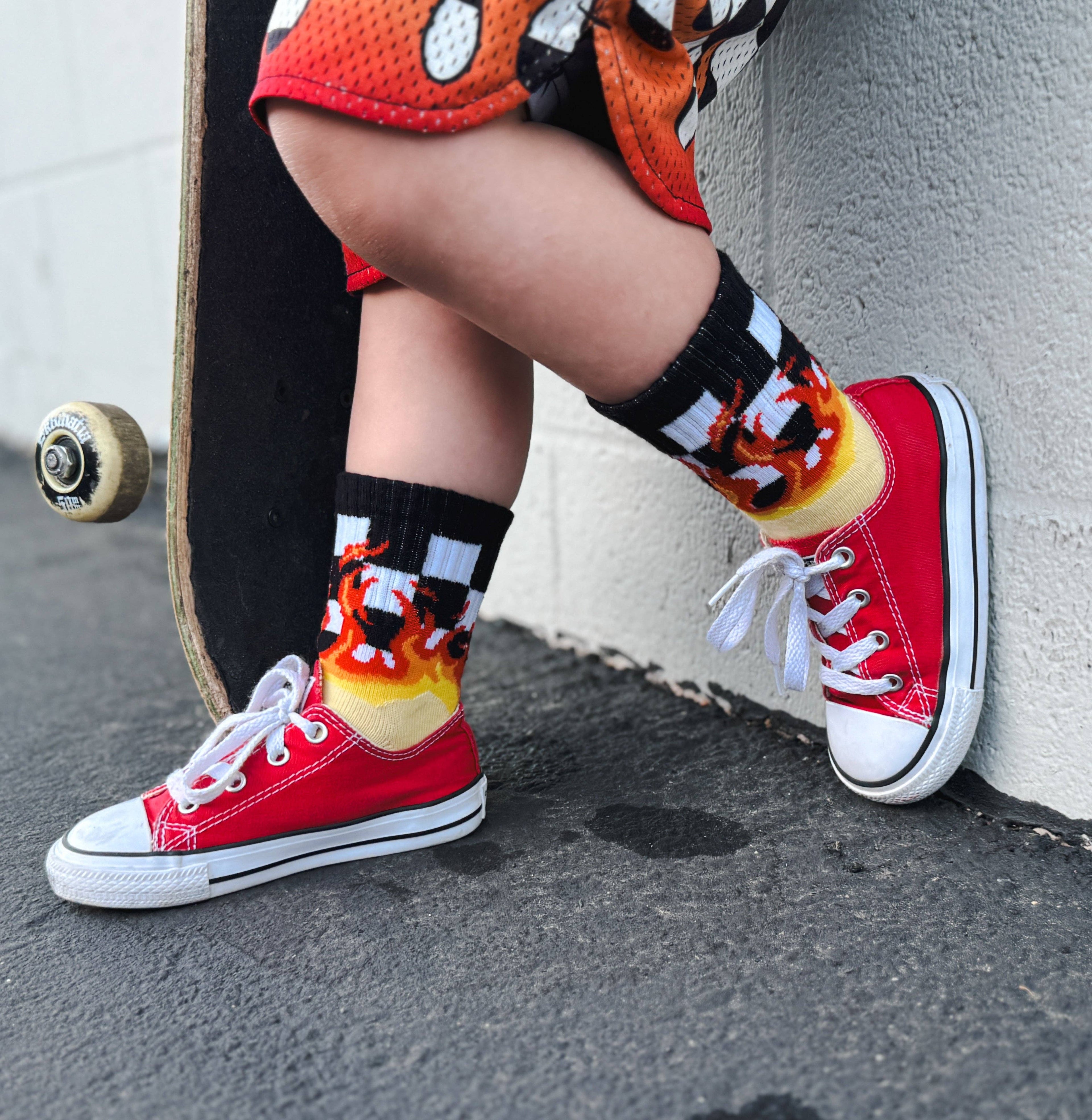 Kickin It Up Blaze Socks