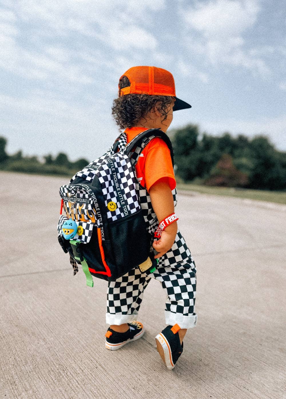 Little Trouble Fast Friends Backpack