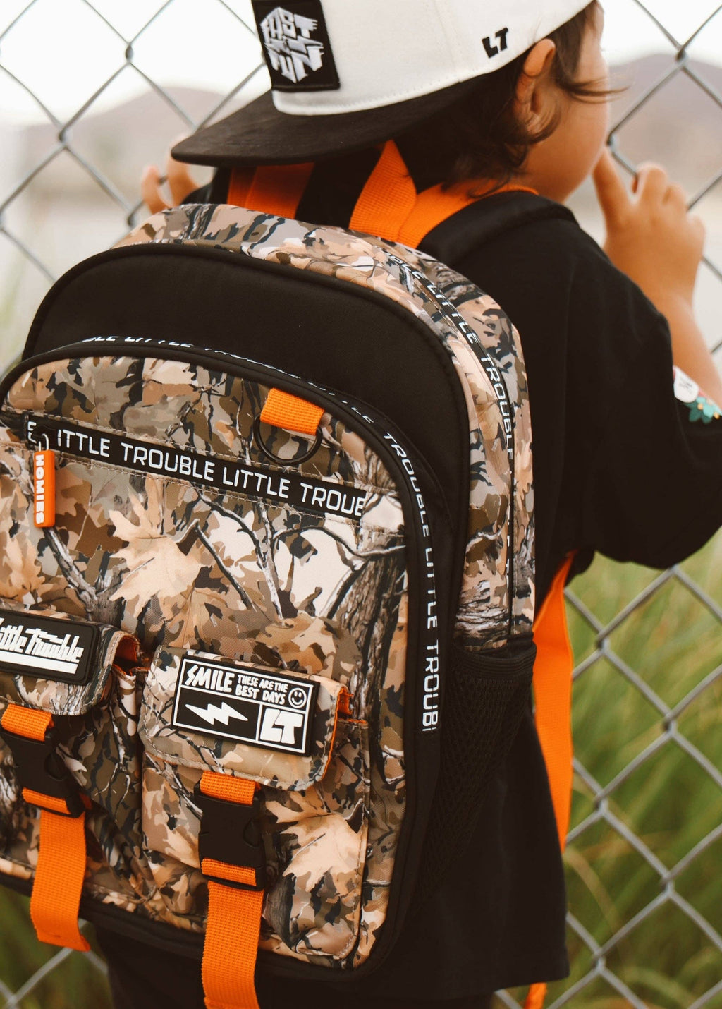 Little Trouble Brush Camo Backpack