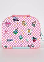 Little Trouble Kid's Checkered Bento Lunch Box