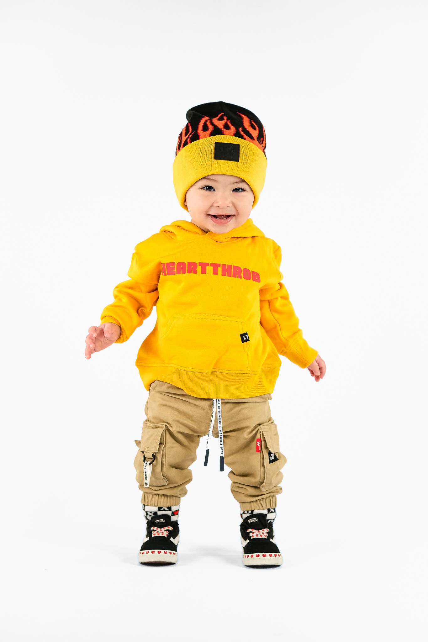 Kickin It Up Flame Beanie