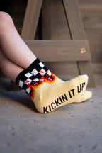 Kickin It Up Blaze Socks
