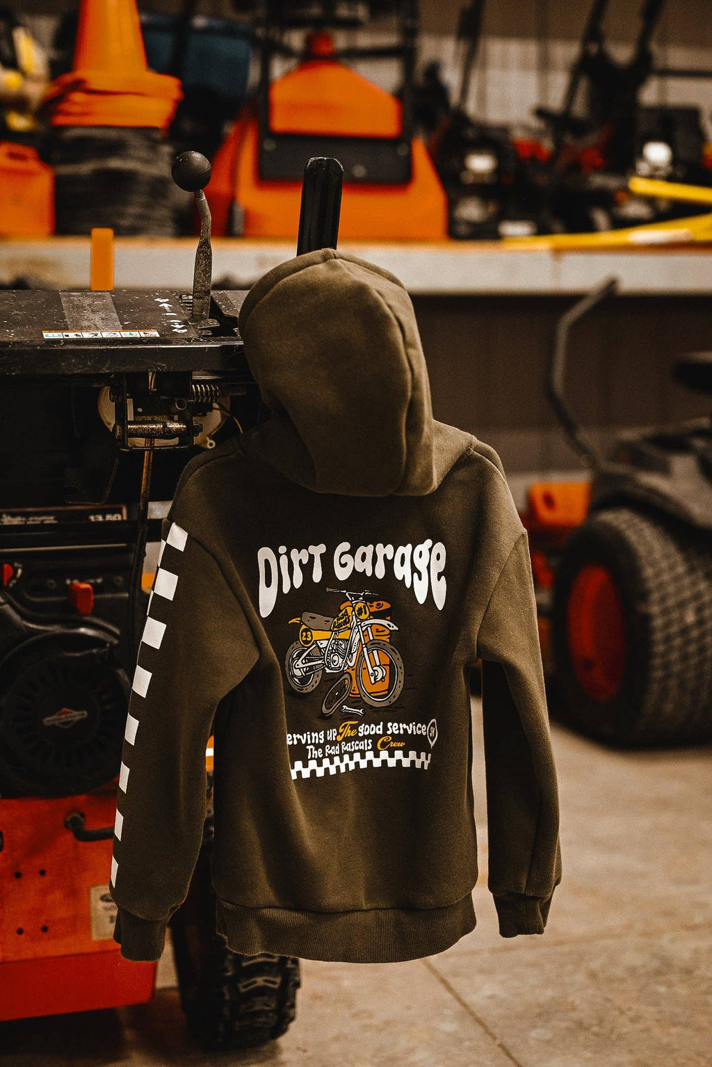 Rad Rascals Dirt Garage Hoodie