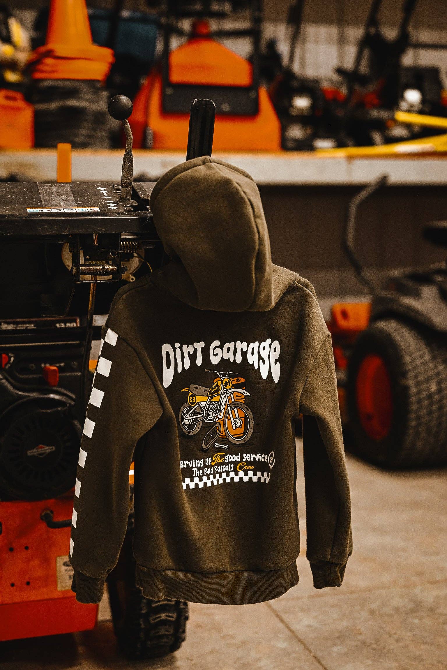 Rad Rascals Dirt Garage Hoodie