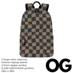 Grunge Grid Backpacks