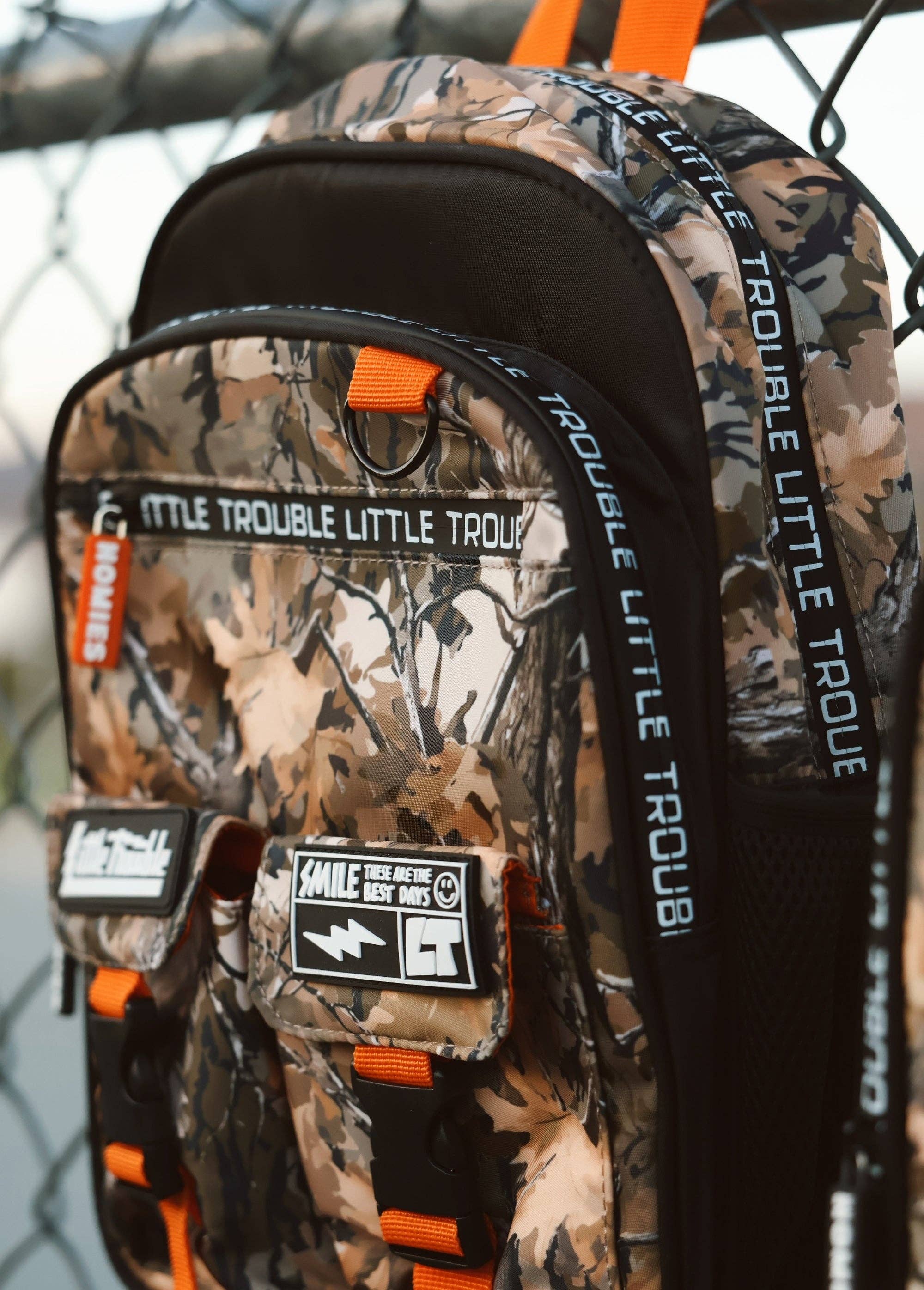 Little Trouble Brush Camo Backpack