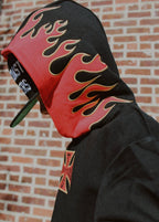 Little Trouble WCC Red Flame Hoodie