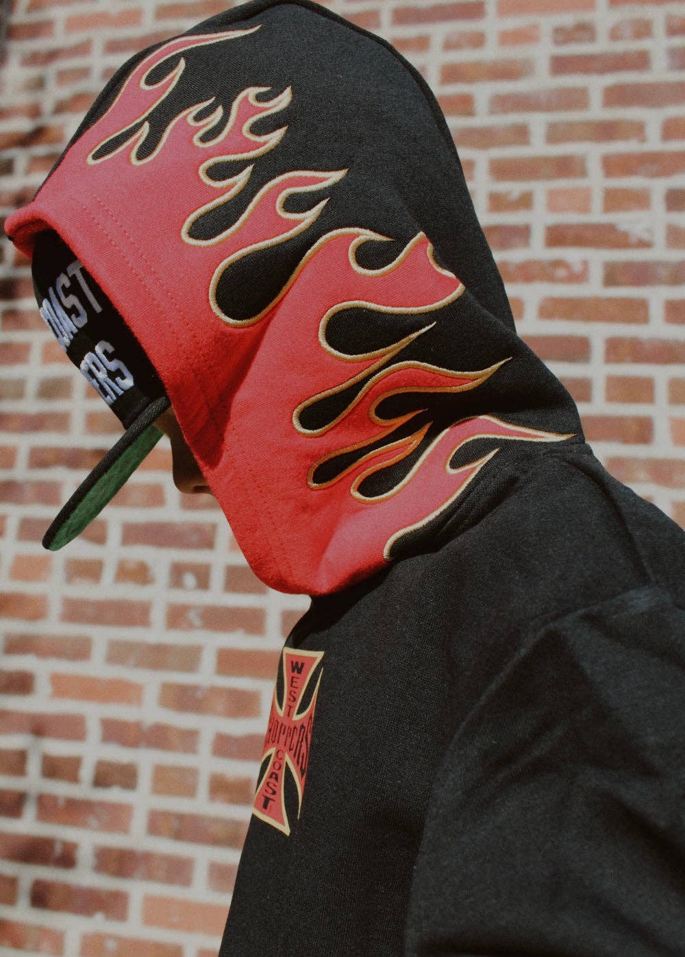 Little Trouble WCC Red Flame Hoodie