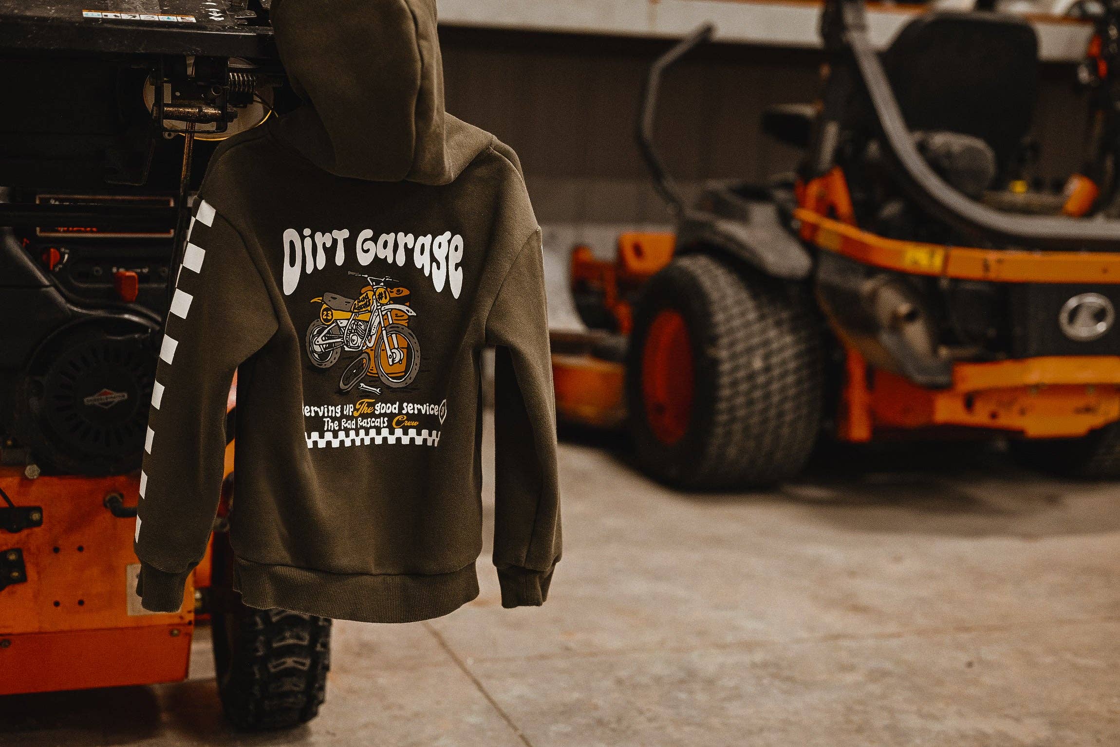 Rad Rascals Dirt Garage Hoodie